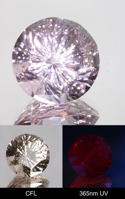 Giant Fantasy Cut Laser Garnets, Ce/Nd and Nd/Ce YAG