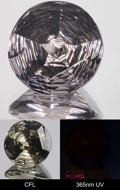Giant Fantasy Cut Laser Garnets, Ce/Nd and Nd/Ce YAG
