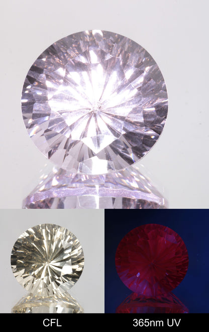 Giant Fantasy Cut Laser Garnets, Ce/Nd and Nd/Ce YAG
