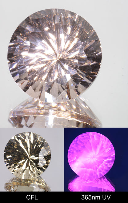 Giant Fantasy Cut Laser Garnets, Ce/Nd and Nd/Ce YAG