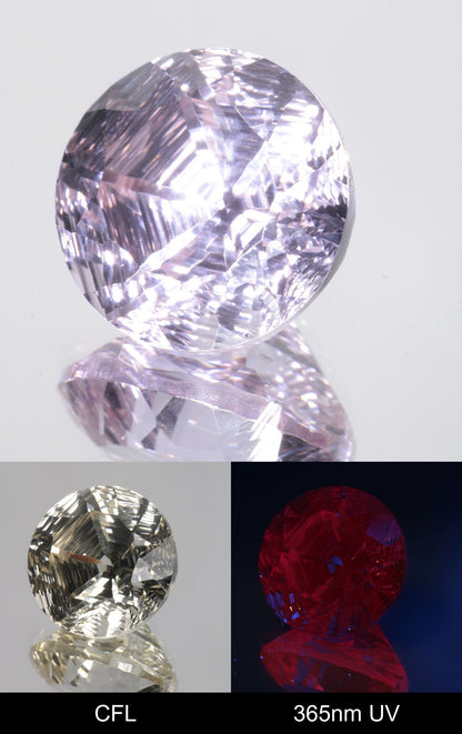 Giant Fantasy Cut Laser Garnets, Ce/Nd and Nd/Ce YAG