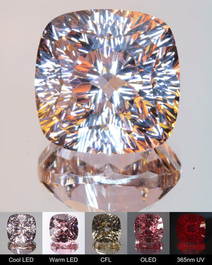 Fantasy Cushion Cut Fantasy Nd:Ce Laser YAG Gem