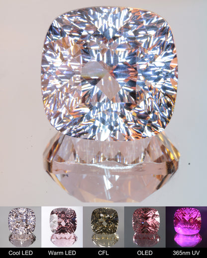 Fantasy Cushion Cut Fantasy Nd:Ce Laser YAG Gem
