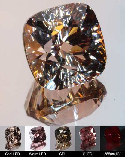 Fantasy Cushion Cut Fantasy Nd:Ce Laser YAG Gem