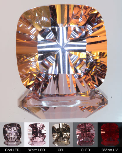Clover Cushion Cut Fantasy Nd:Ce Laser YAG Gem