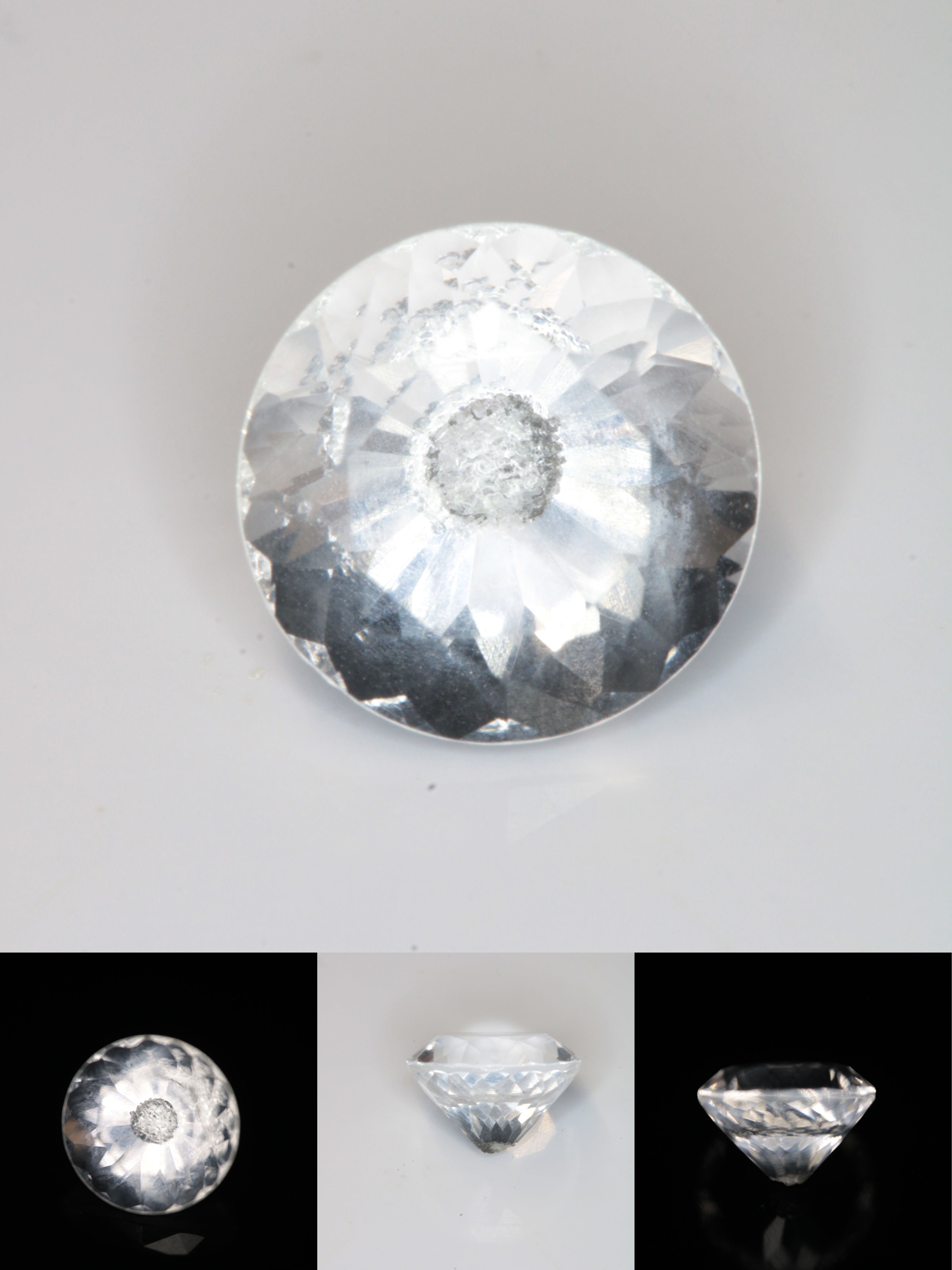Blind Eye Fluorite Faceted Gems