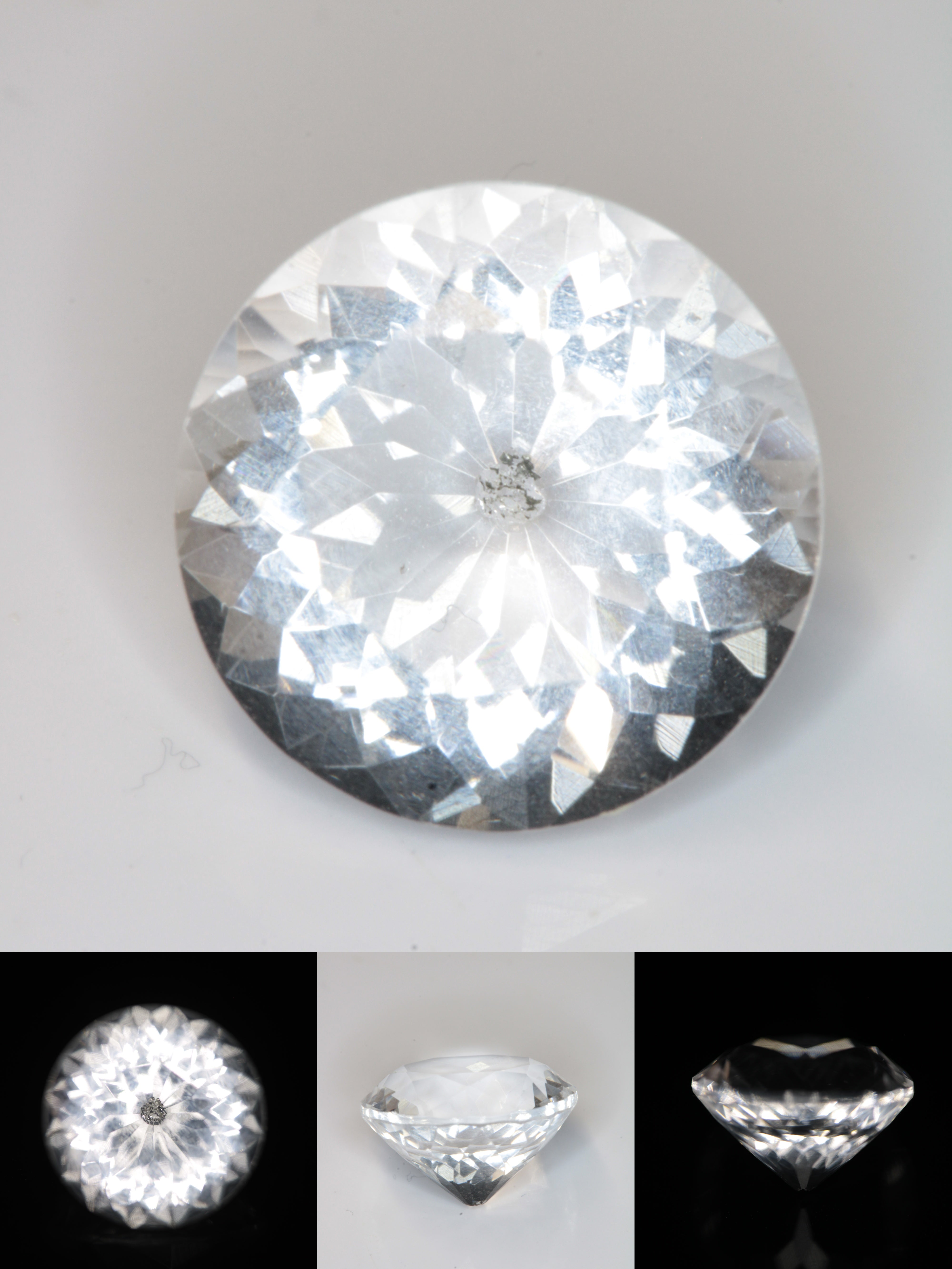 Blind Eye Fluorite Faceted Gems