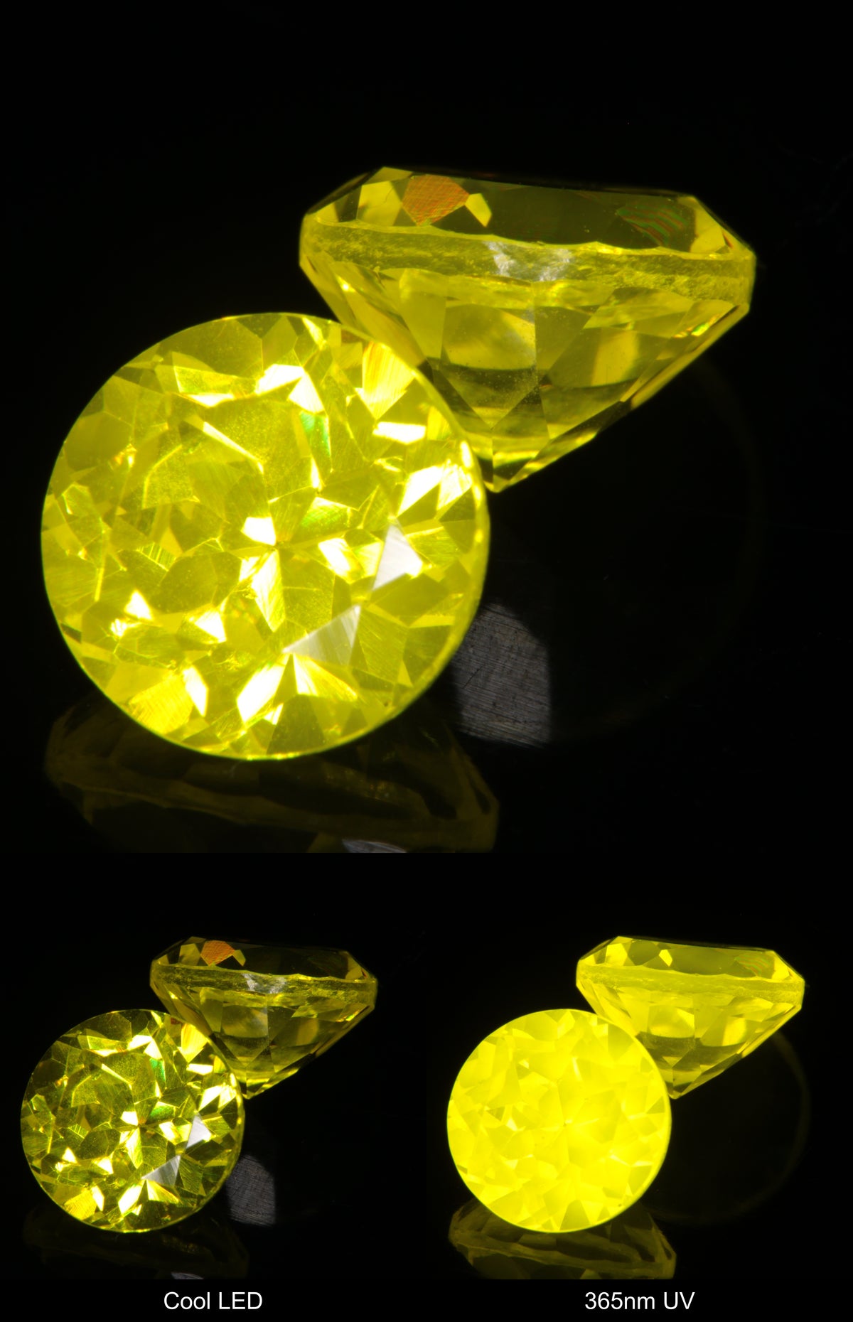 8mm GAGG Gemstone Round