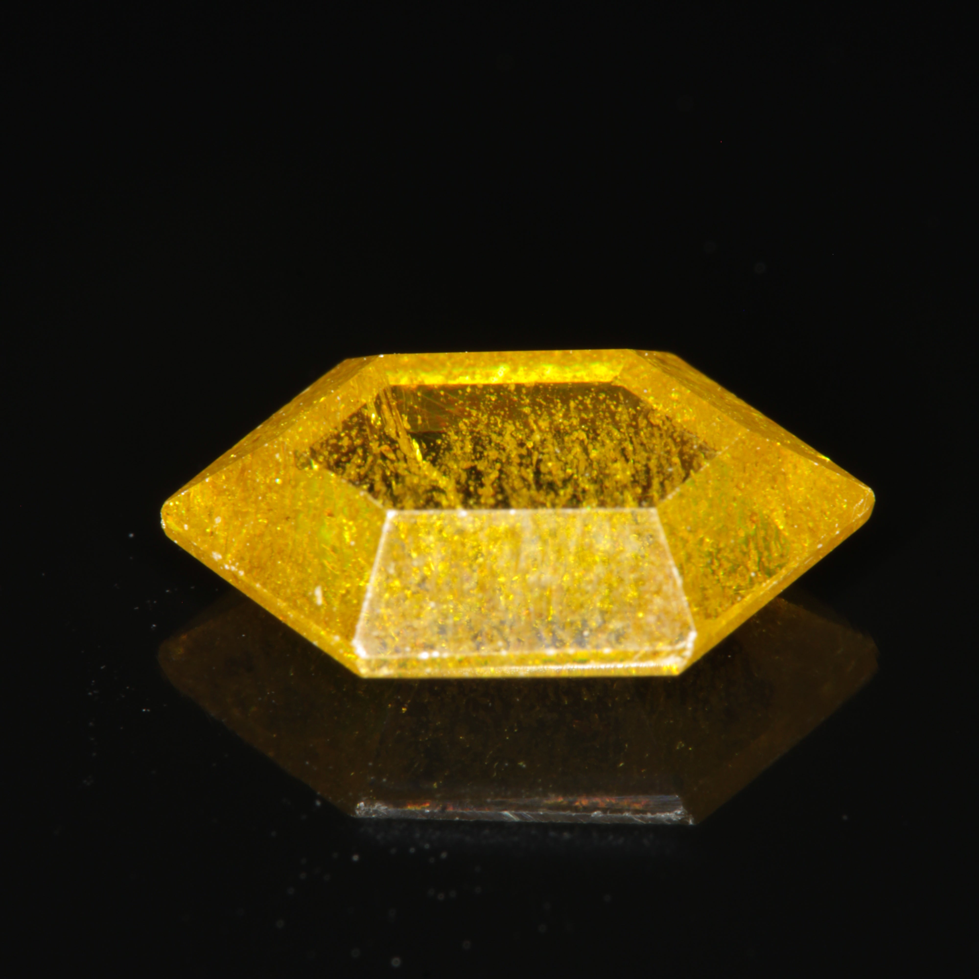 Faceted BGO-20 RetroHex Gemstone