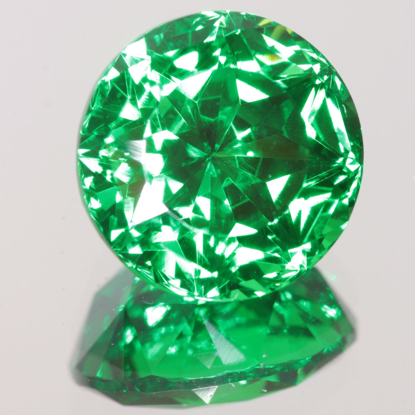 Fairy Round Faceted CTH YAG Gemstone