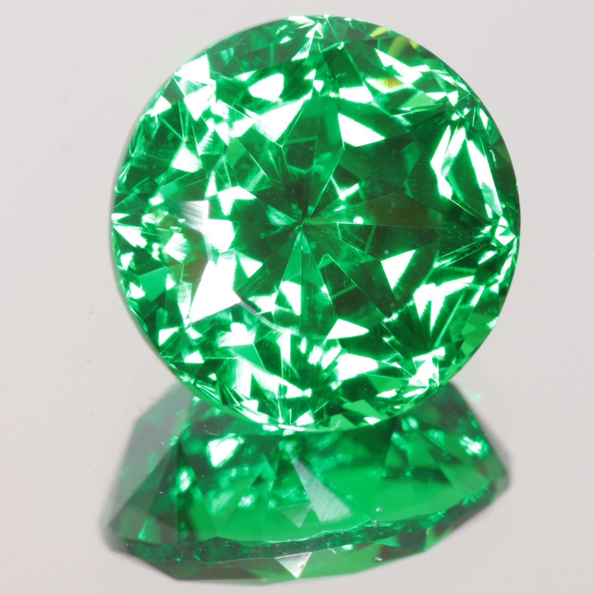 Fairy Round Faceted CTH YAG Gemstone