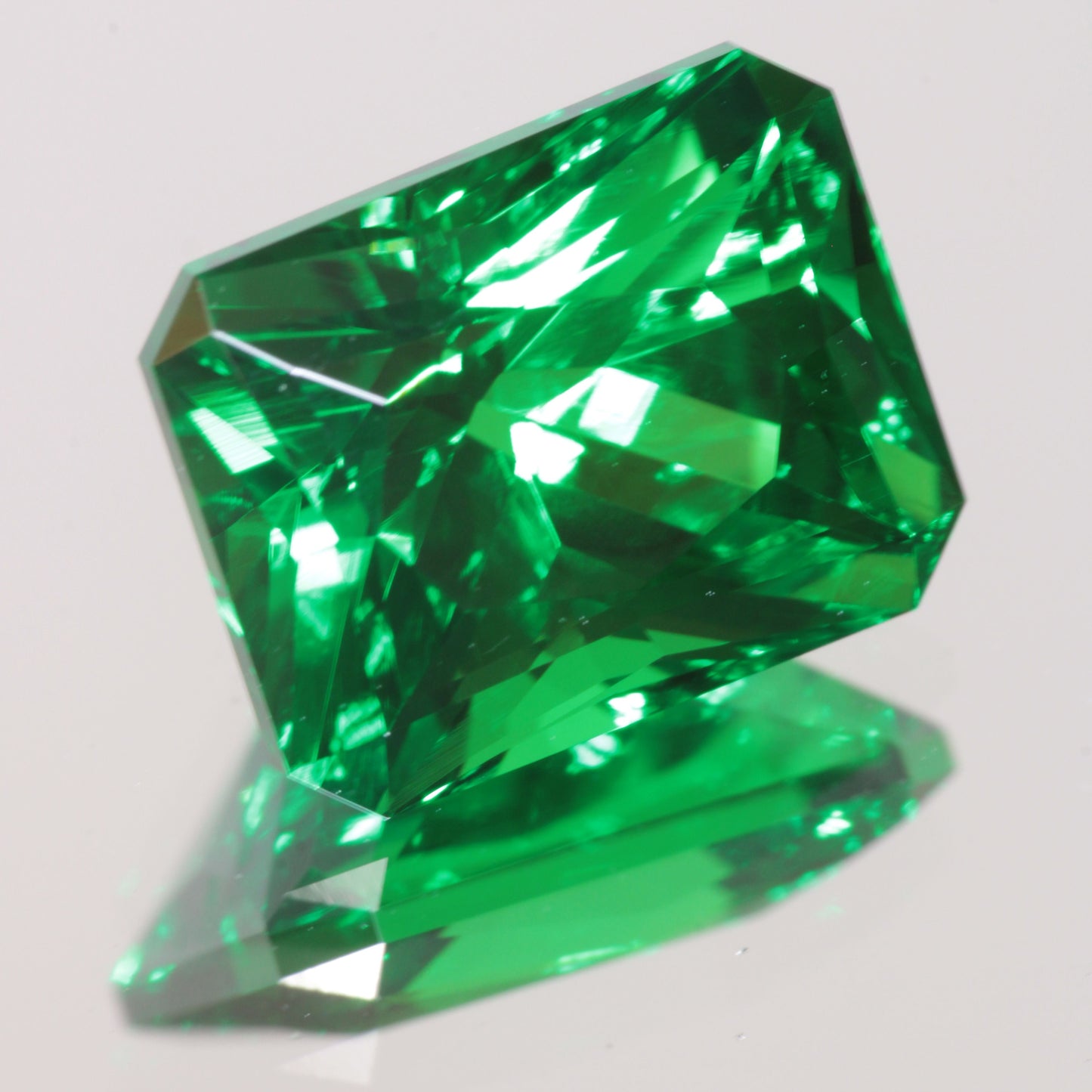 Rectangle Faceted CTH YAG Gemstone