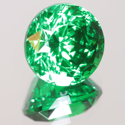 Fairy Round Faceted CTH YAG Gemstone