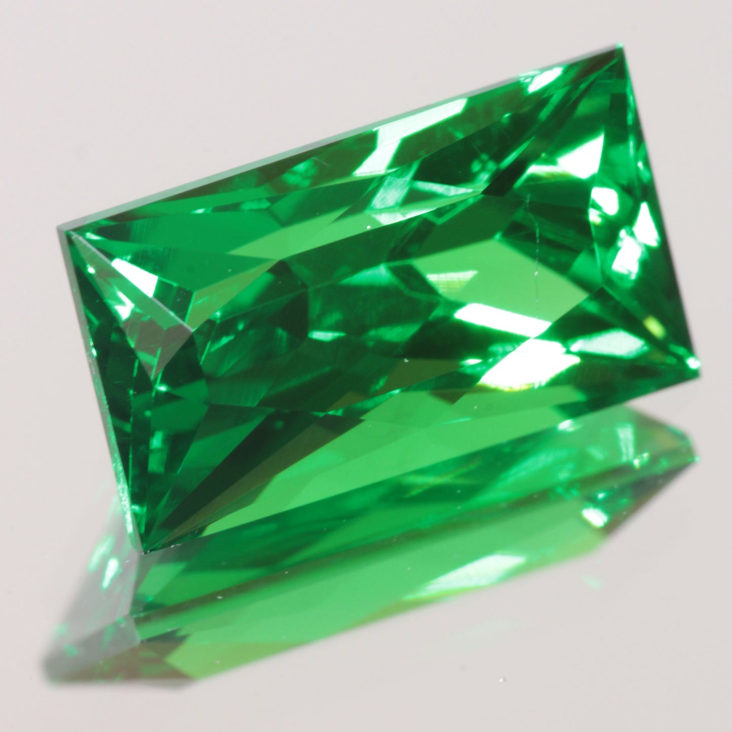 Rectangle Faceted CTH YAG Gemstone
