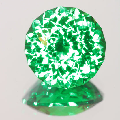 Round Faceted CTH YAG Gemstone