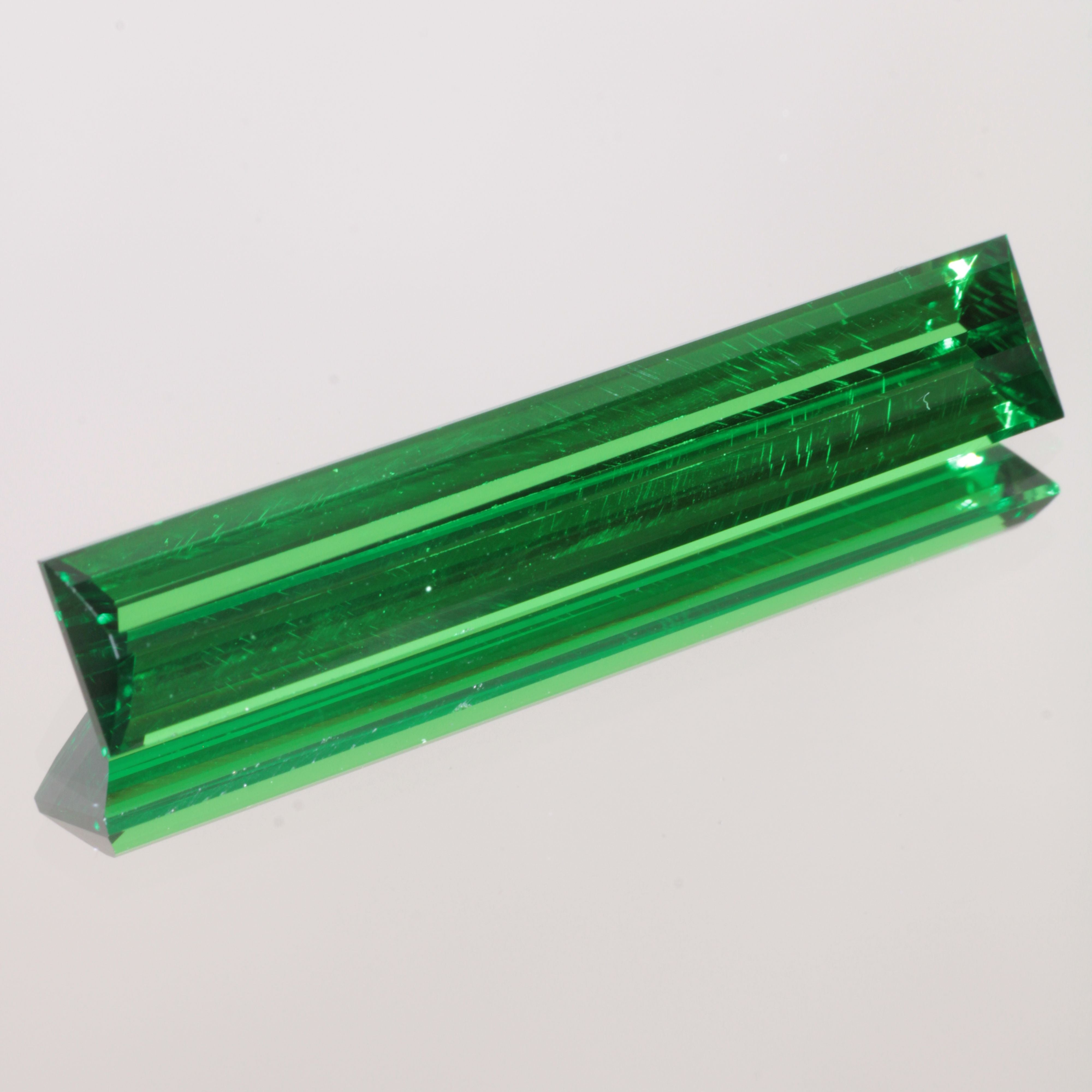 Super Long Bar Faceted CTH YAG Gemstone