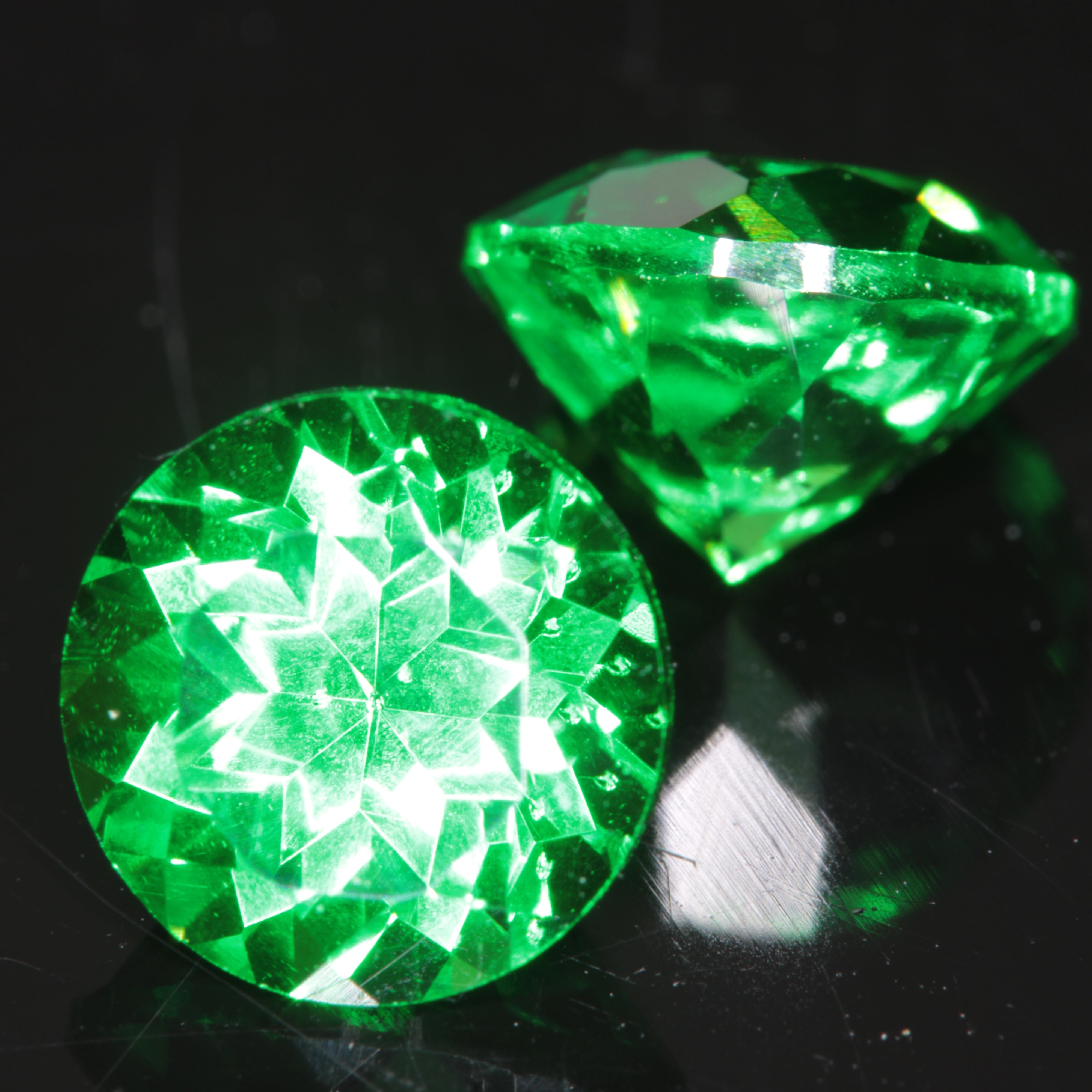 Flower Cut CTH YAG Stones