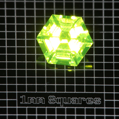 LuAG Lumogarnet Faceted Loose Gems