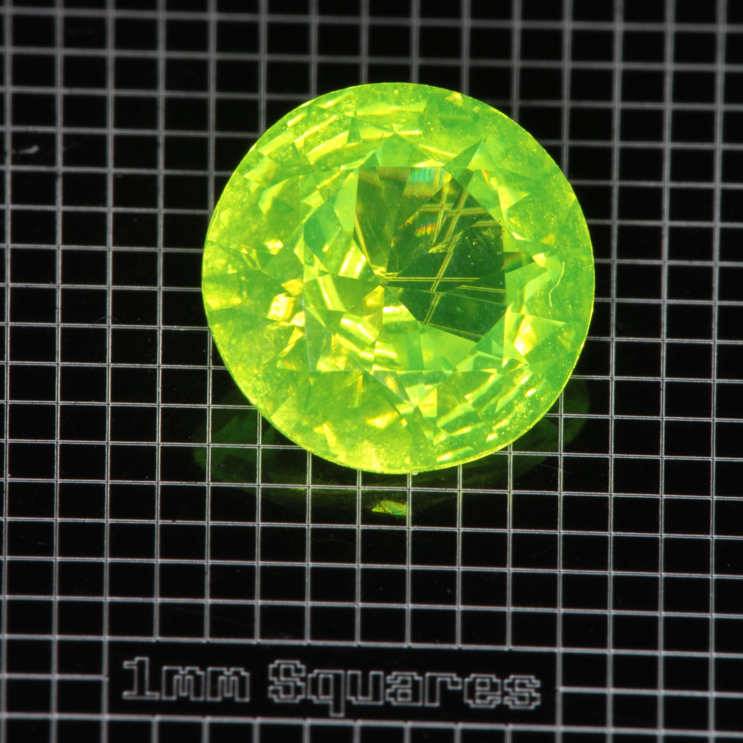 LuAG Lumogarnet Faceted Loose Gems