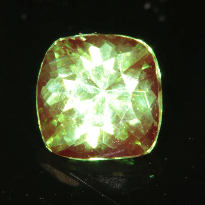 Green and Red “Space Laser” Chromium/Neodymium YAG Cushion