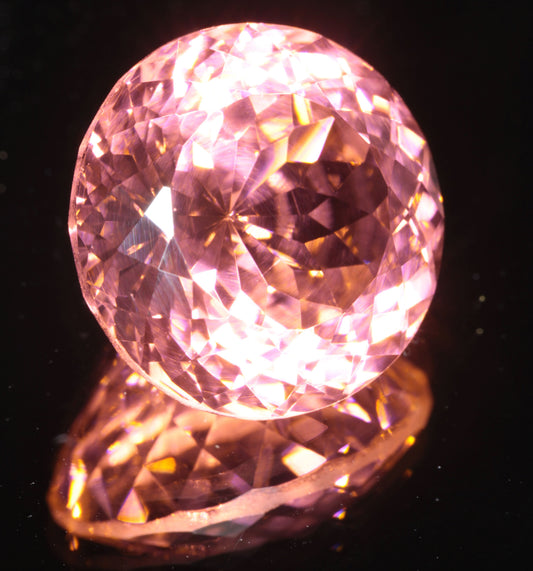 Round Erbium YAG Gemstone