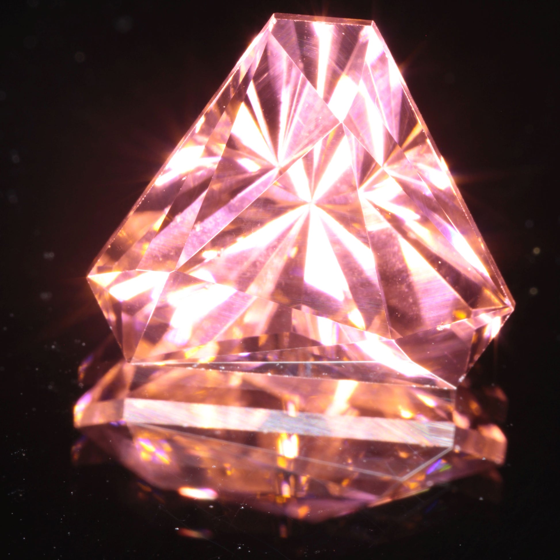Trillion Erbium YAG Gemstone