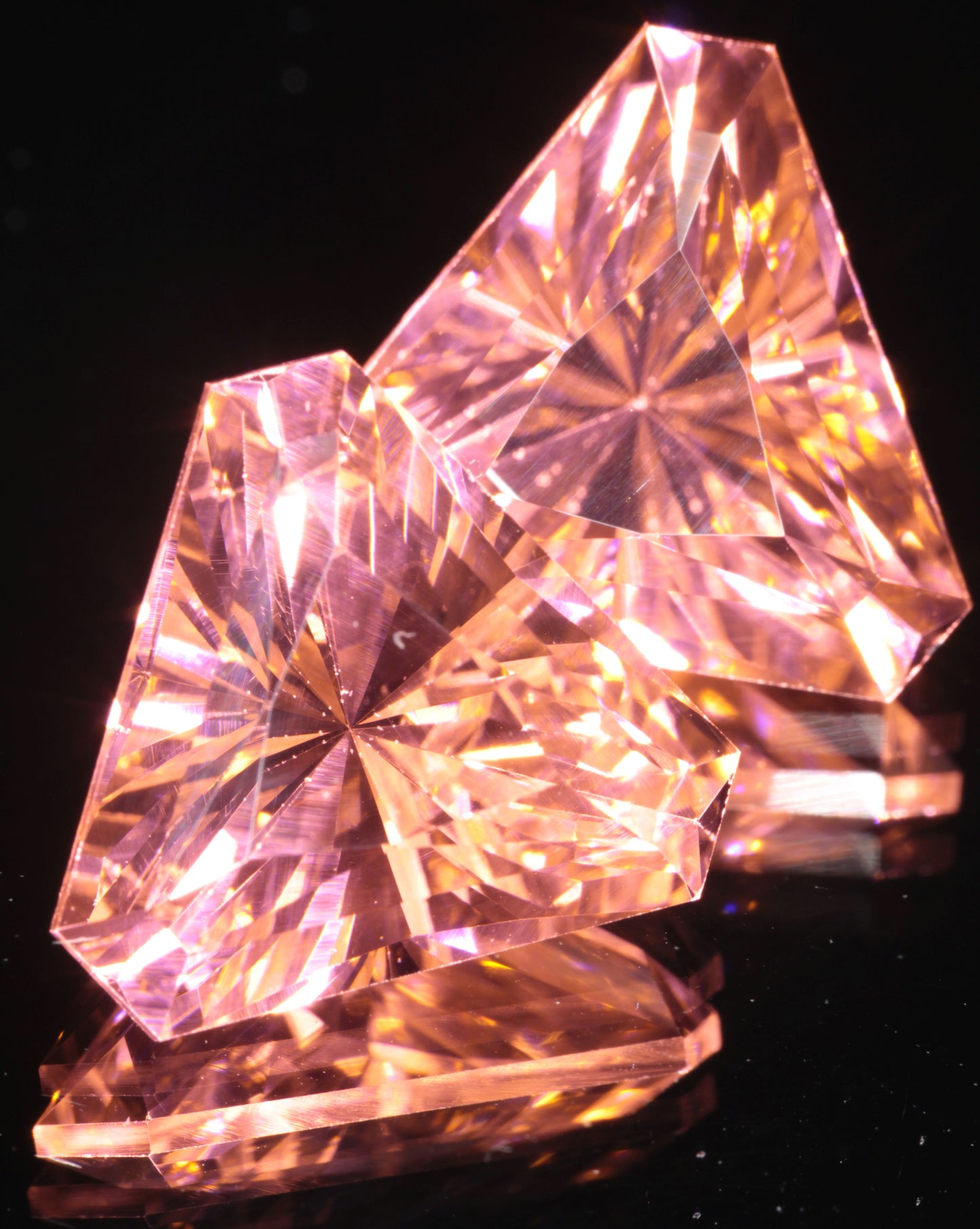 Trillion Erbium YAG Gemstone