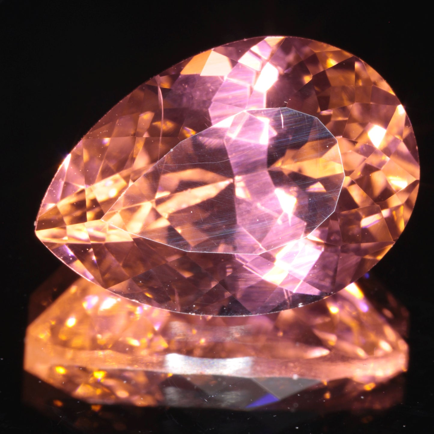 Pear Erbium YAG Gemstone