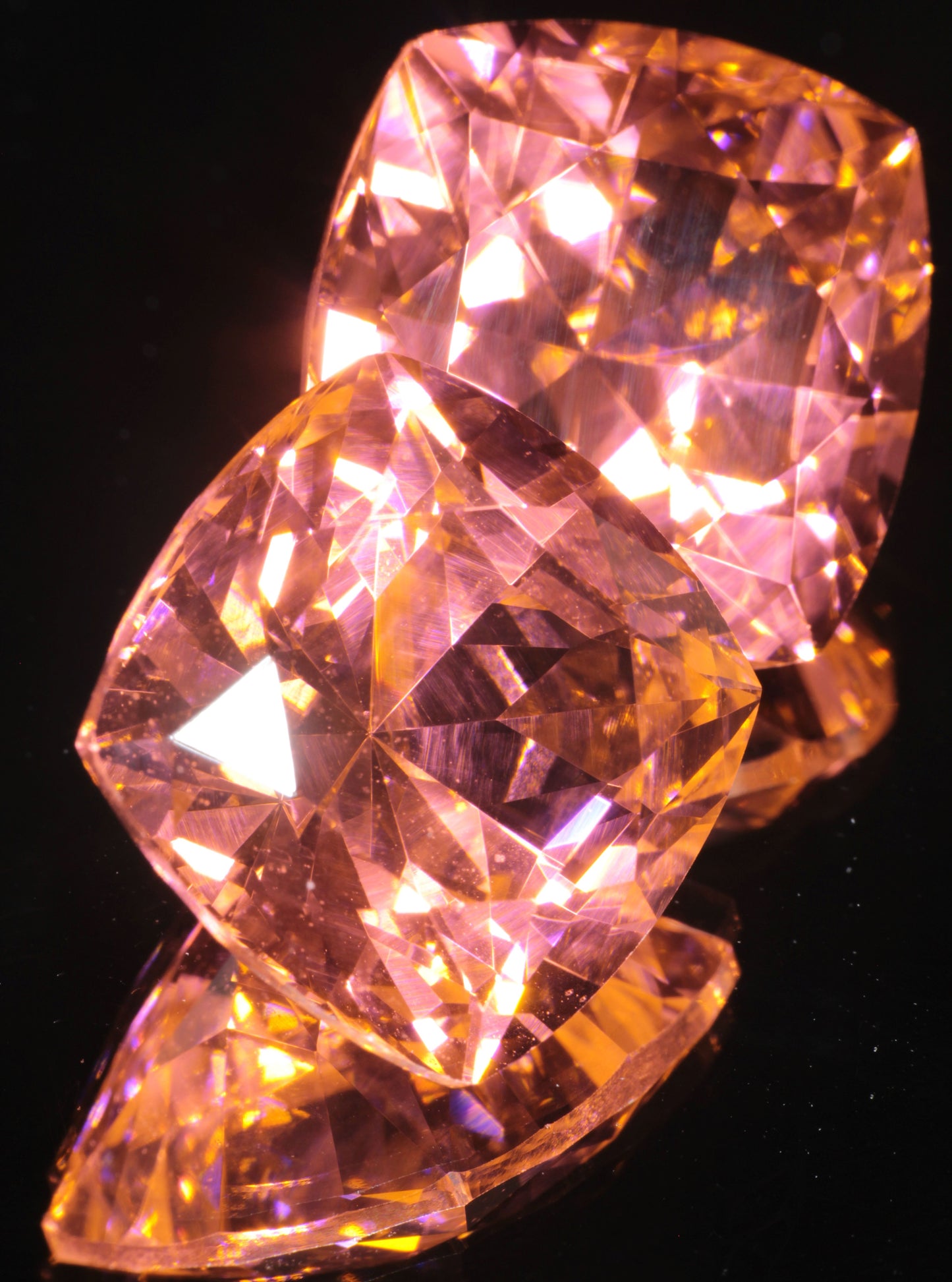 Cushion Erbium YAG Gemstone