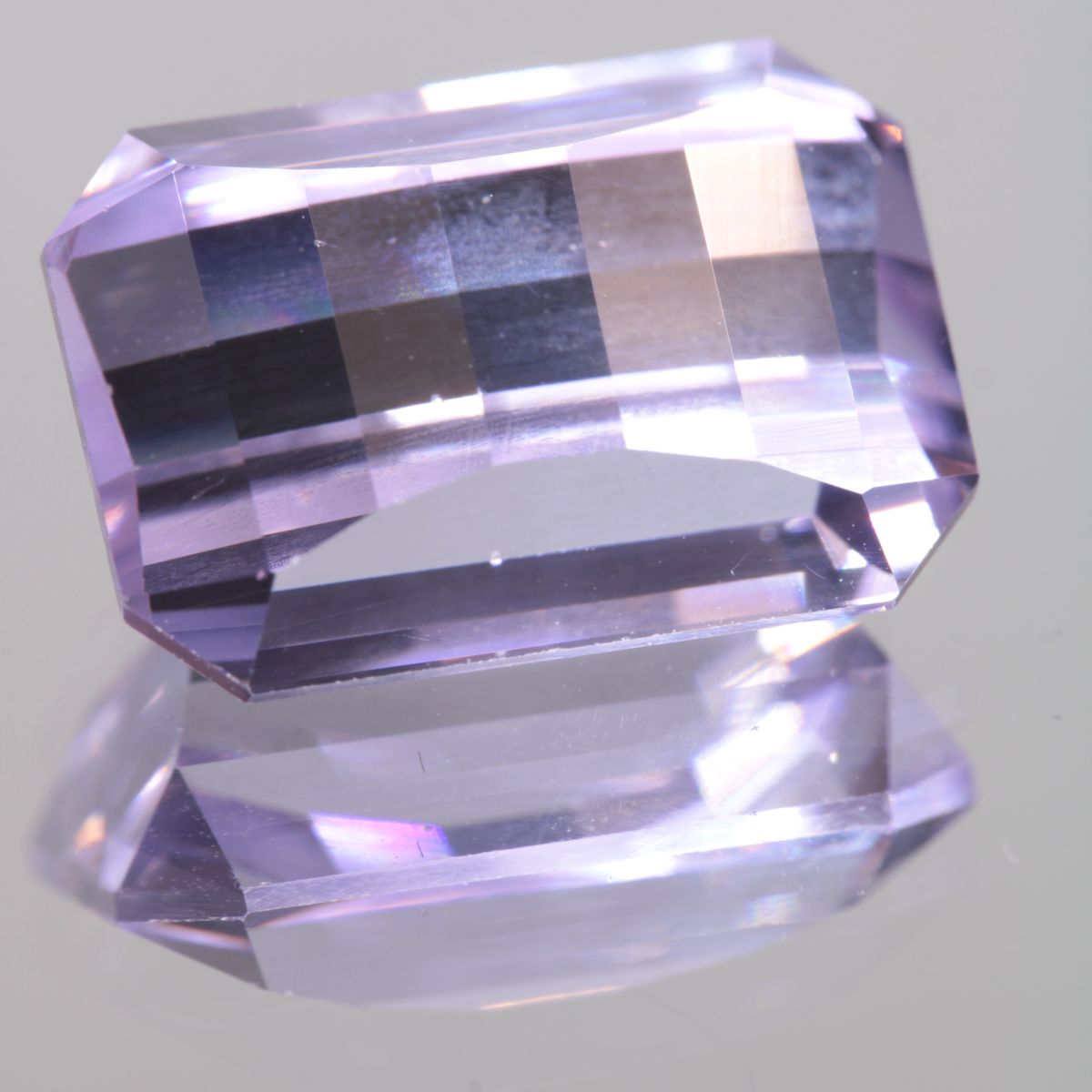 Faceted Pixel Cut Pure Nd:YAG Gem