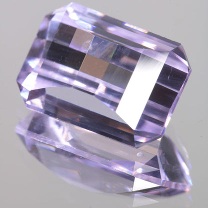 Faceted Pixel Cut Pure Nd:YAG Gem