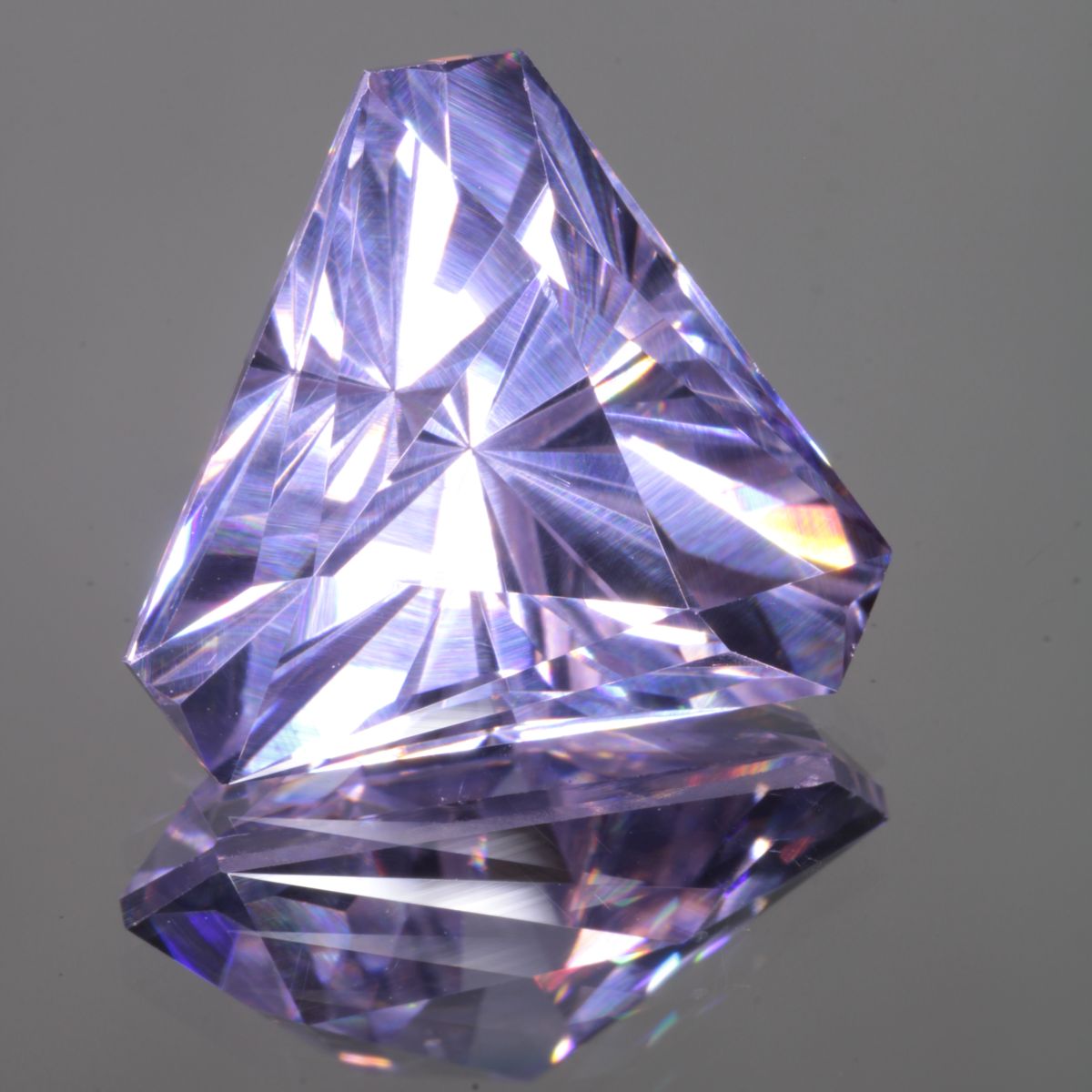 Faceted Trillion Pure Nd:YAG Gem