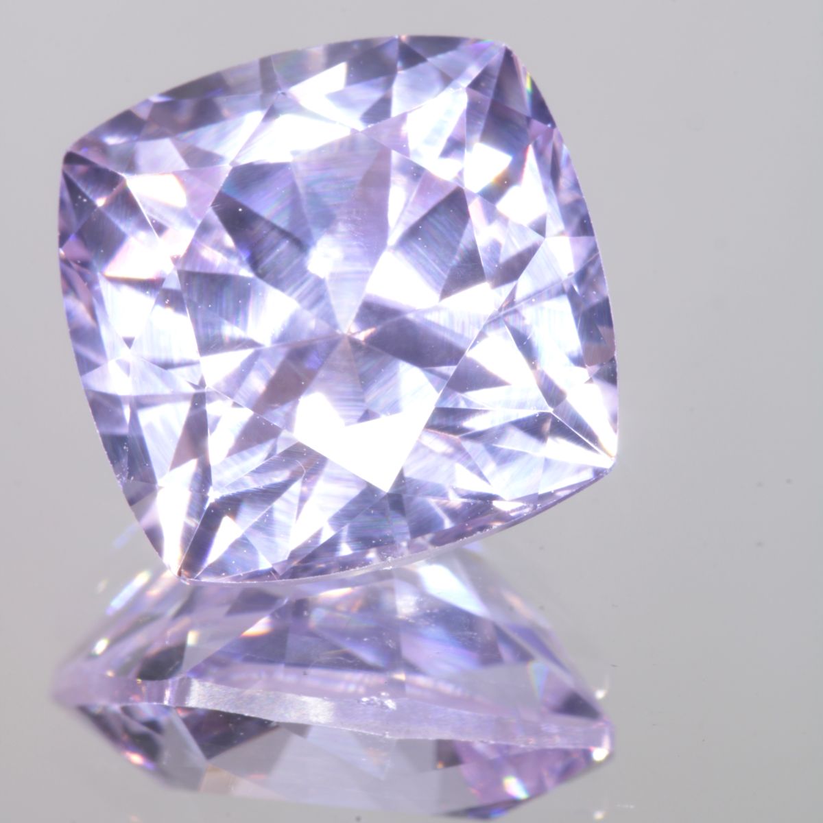 Faceted Cushion Pure Nd:YAG Gem