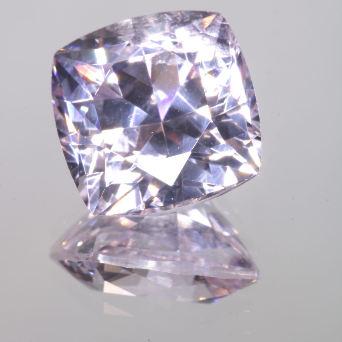 Faceted Cushion Pure Nd:YAG Gem