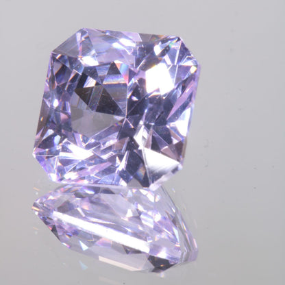 Faceted Square Pure Nd:YAG Gem