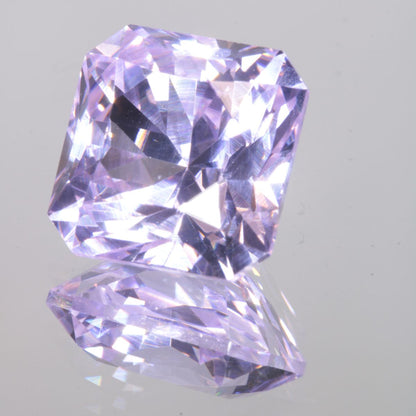 Faceted Square Pure Nd:YAG Gem