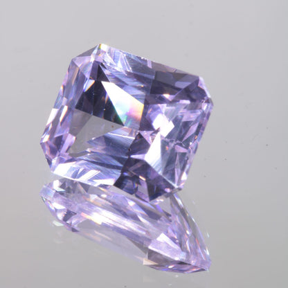 Faceted Rectangle Pure Nd:YAG Gem