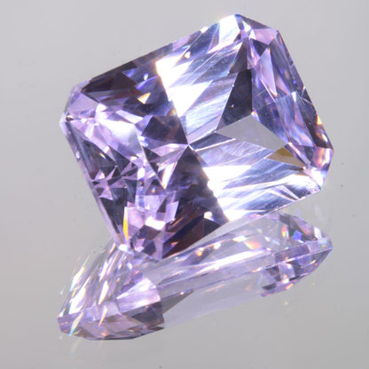 Faceted Rectangle Pure Nd:YAG Gem
