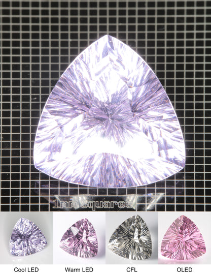 Faceted Nd:YAG Fantasy Trillion Gemstone