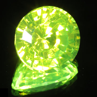 Extra Bright LuAG Lumogarnet Faceted Loose Gems