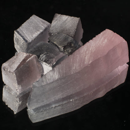 Dusk Gray YAG Facet Rough, Purple and Blue Dusk Laser Garnet