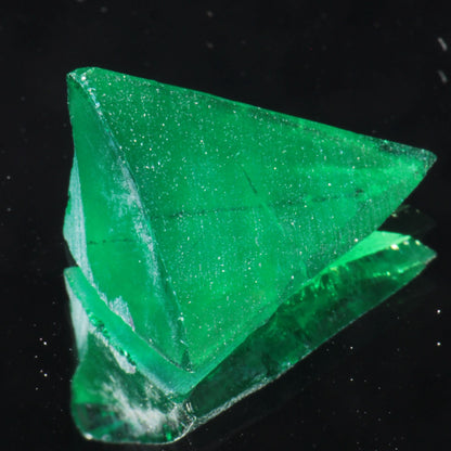 Pure Deep Green Laser Garnet Facet Rough, CTH Laser YAG