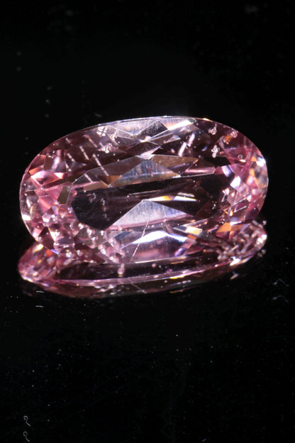 Fantasy Cut Laser Sapphire, Titanium Strawberry Sapphire