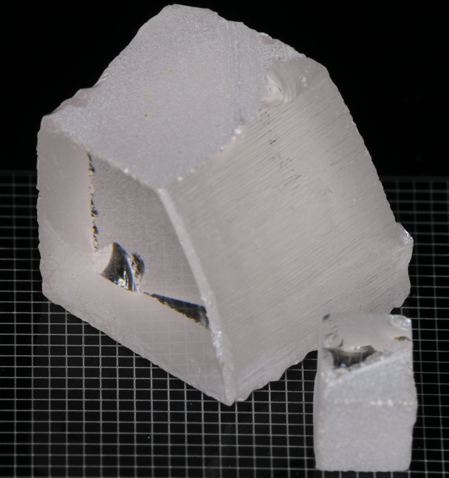 Rough TGG Lab Garnet, Rare Magnetic Scientific Crystal