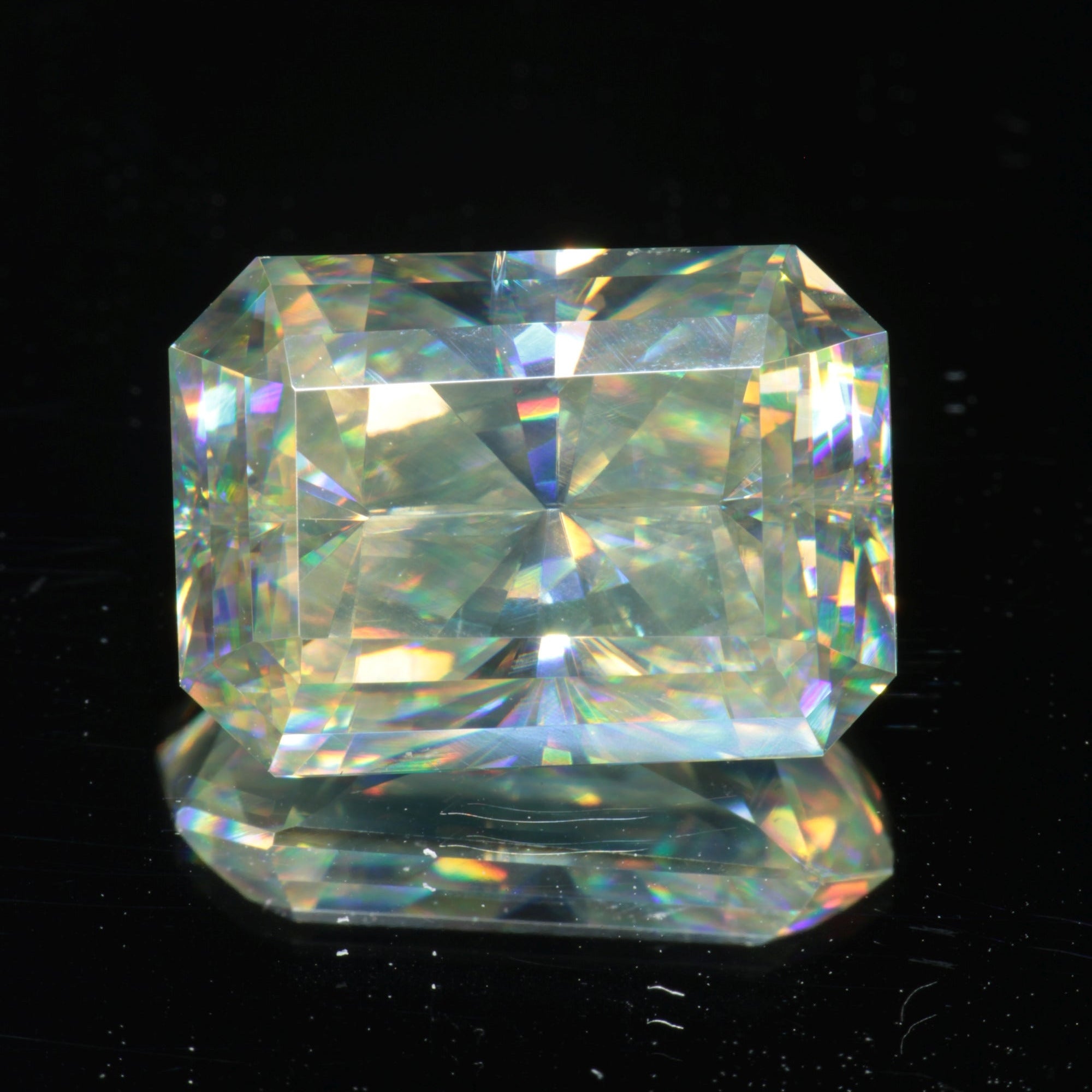 Rutile Gems, Faceted Labmade Loose Gemstones