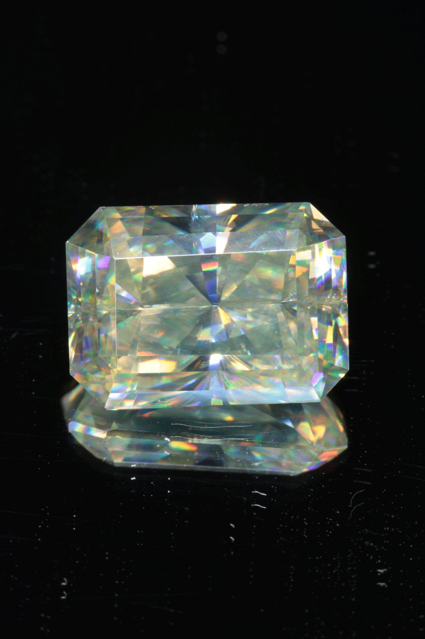 Rutile Gems, Faceted Labmade Loose Gemstones