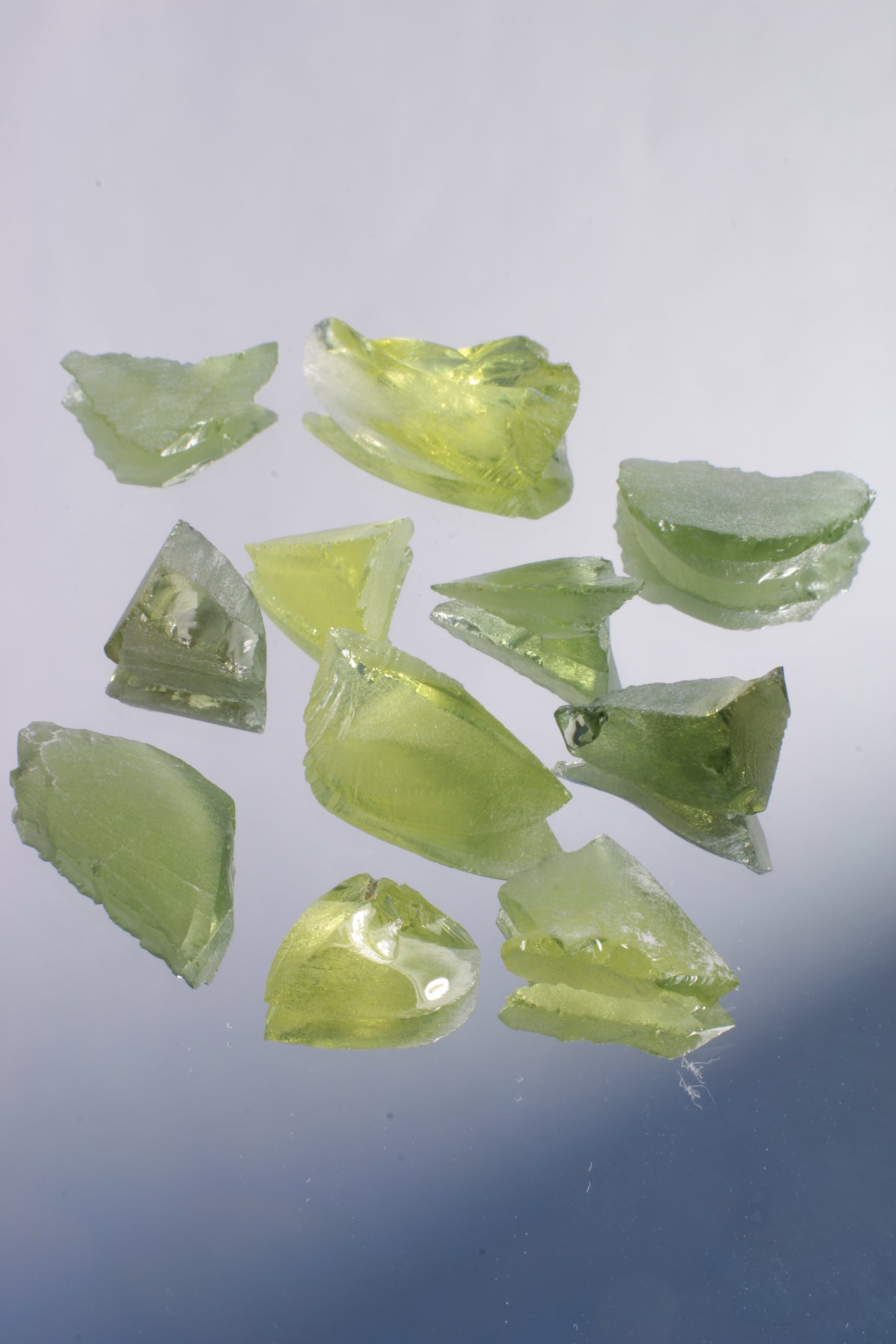 Zombie Garnet, Green Laser Garnet Facet Rough, Ce+?? YAG