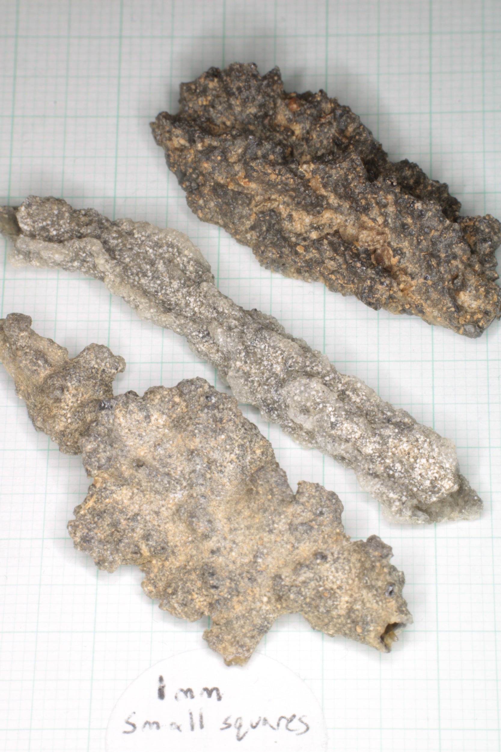 Fulgurite Specimens, Fossil Lightning Glass
