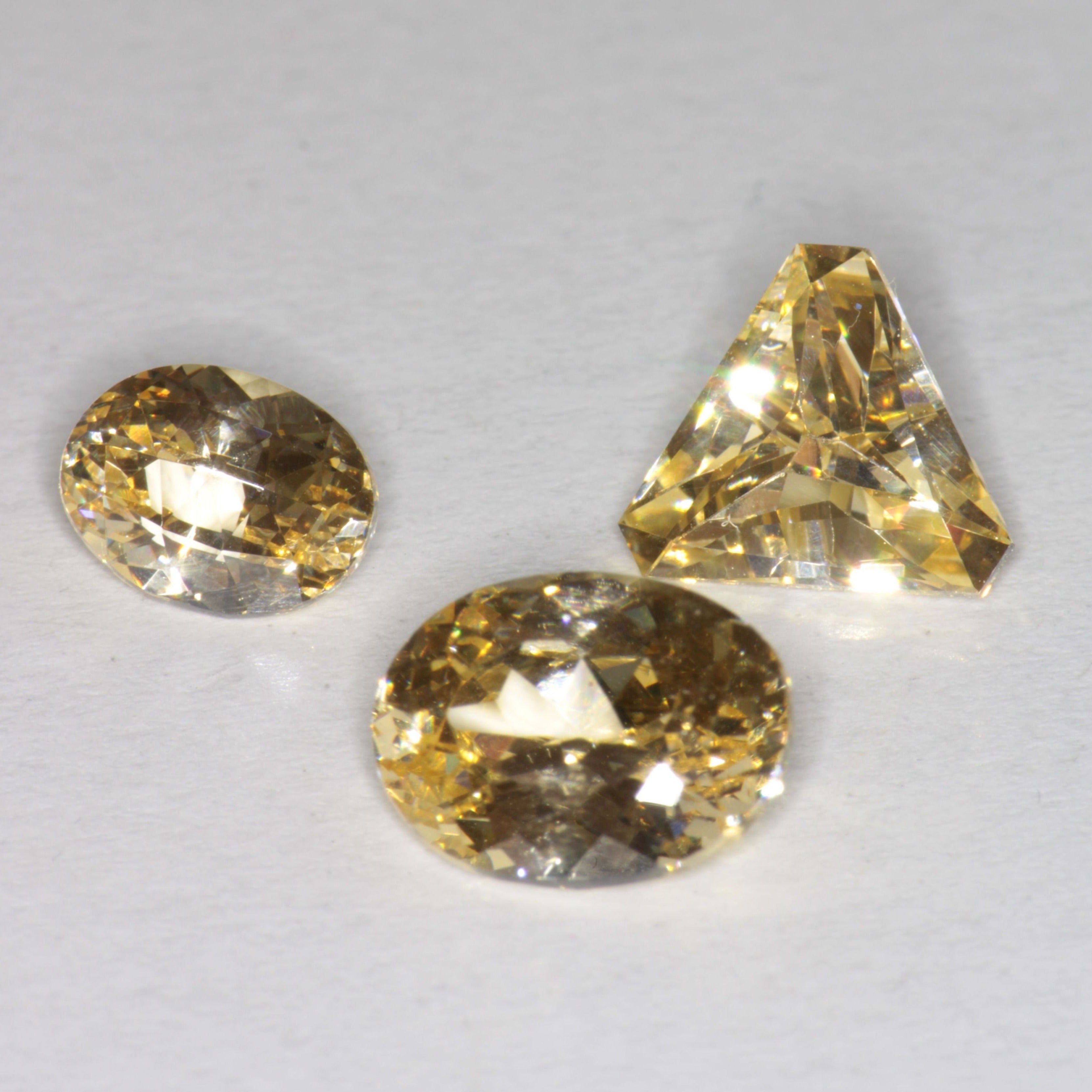 GGG Lab Garnets, Orange Loose Faceted Gemstones – Gems Of Science