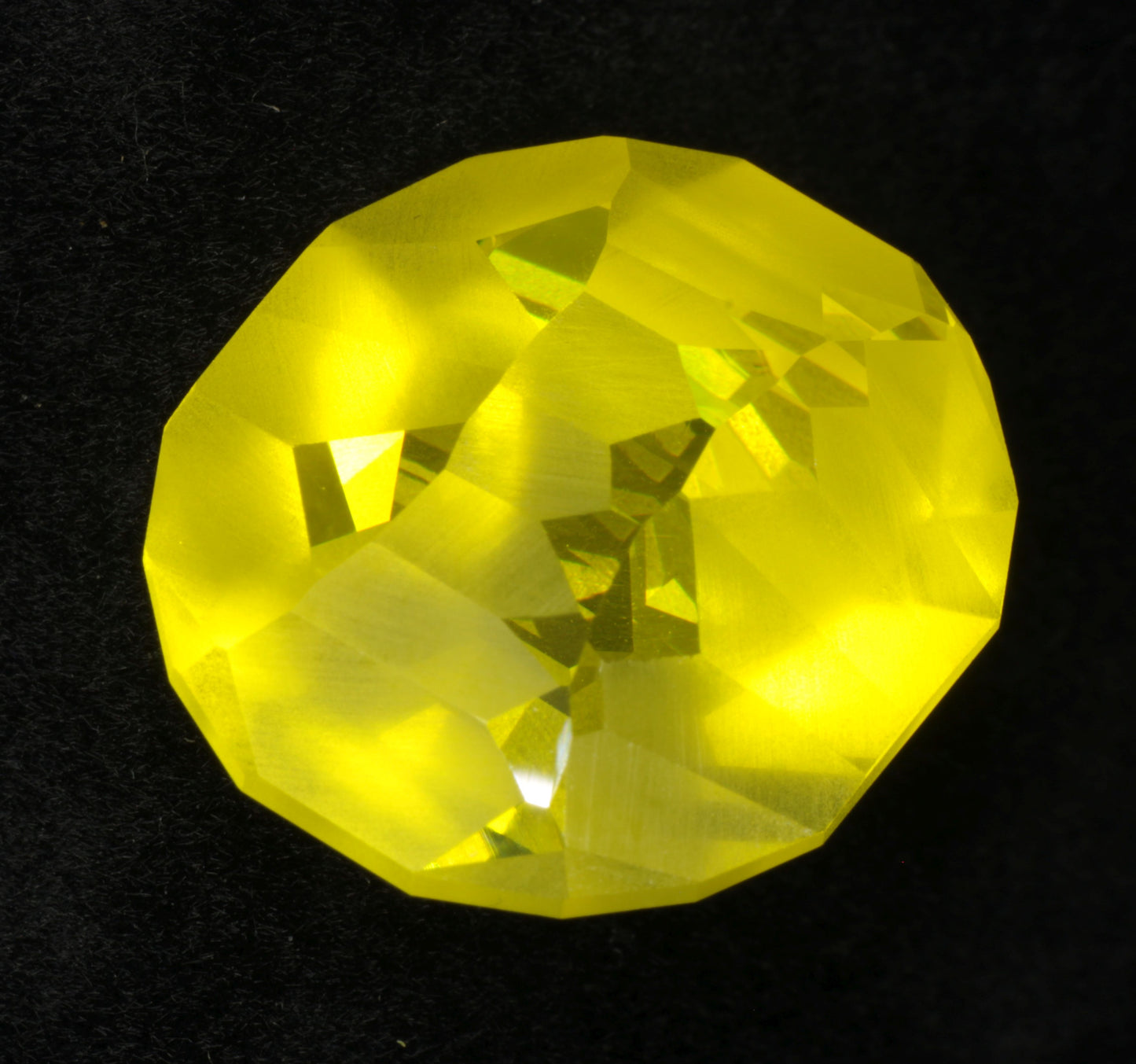 Custom Jack O Lantern Gems in High Glow GAGG and Samarium YAG